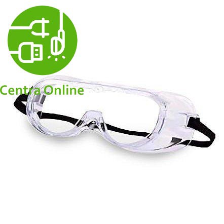 Kacamata safety google APD anti fog standart medis, sertifikat FDA