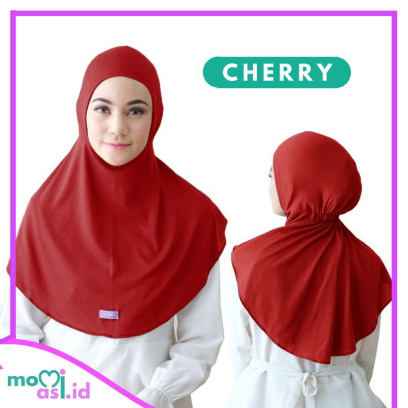 Momiasi - Inner Hijab Antem Ciput Daleman Hijab Inner Ninja Cherry