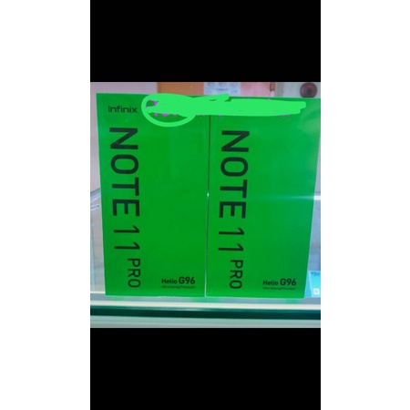 Infinix note 11 pro 8/128gb baru segel