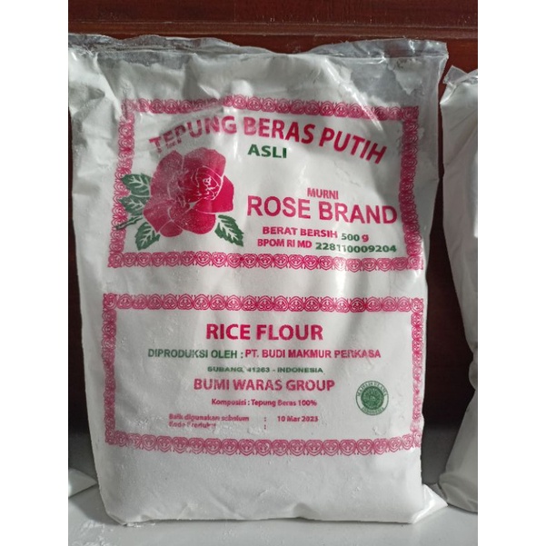 

Tepung Beras Rose Brand 500gram