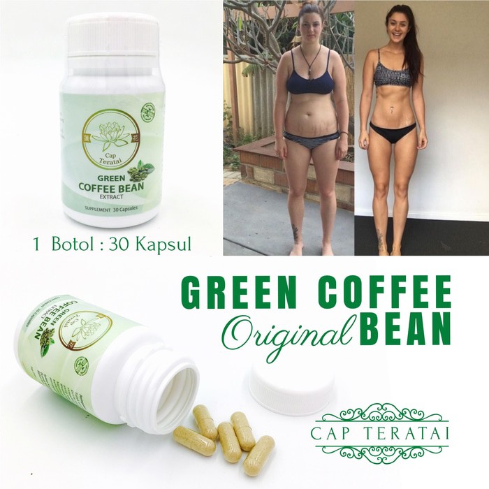 

Obat diet Cap teratai green coffee bean slimming capsule