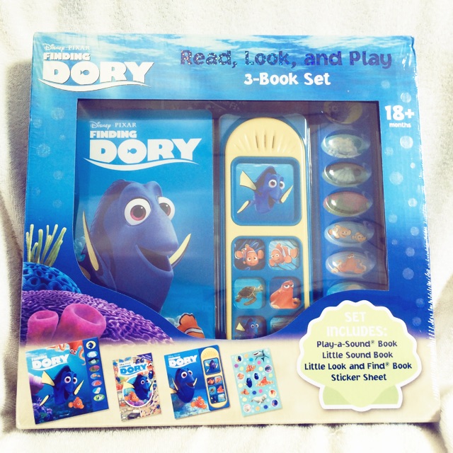 Finding Dory 3book set