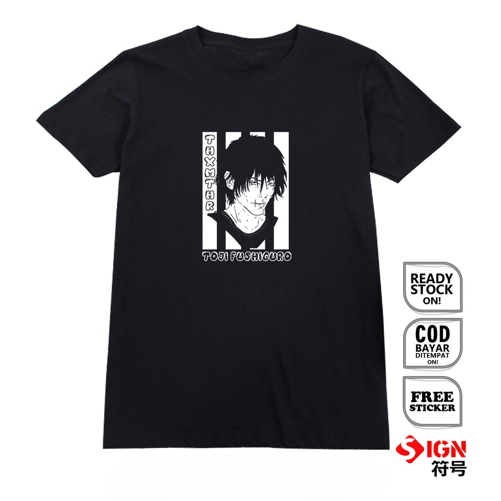 KAOS TOJI FUSHIGURO JUJUTSU KAISEN ANIME MANGA SATORU GOJO YUJI ITADORI MEGUMI NOBARA NANAMI KENTO S