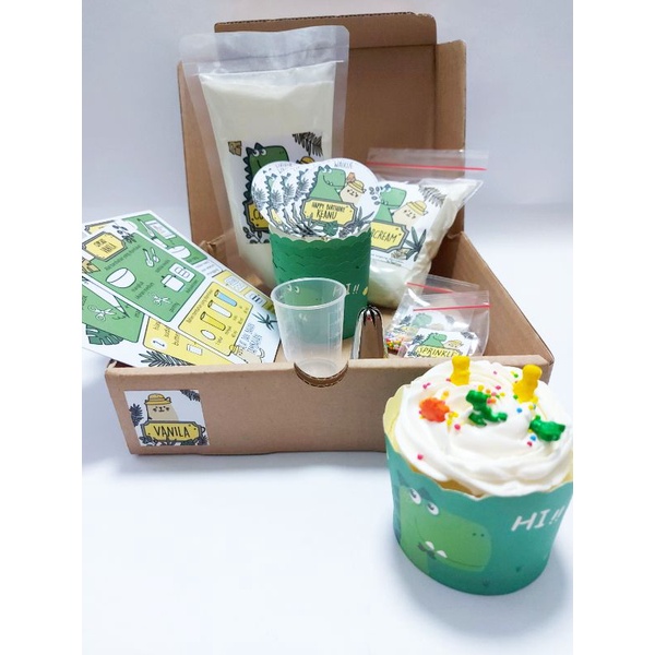 

Baking Kit Wa!Kue edisi Dino