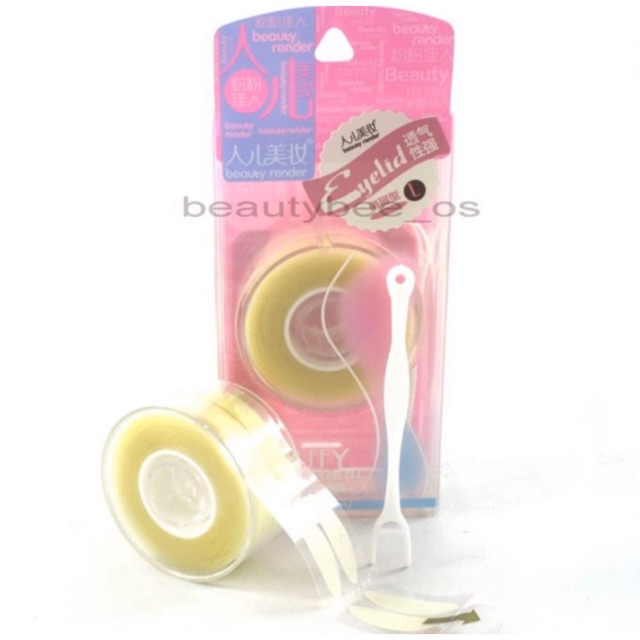 EYELIDS ROLL / SCOT MATA TRANSPARANT BEAUTY RENDER ISI 300 PASANG (SIZE L)