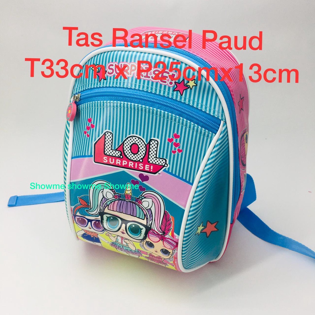 PROMO Tas Ransel Anak Sekolah PAUD LOL Kualitas PREMIUM.