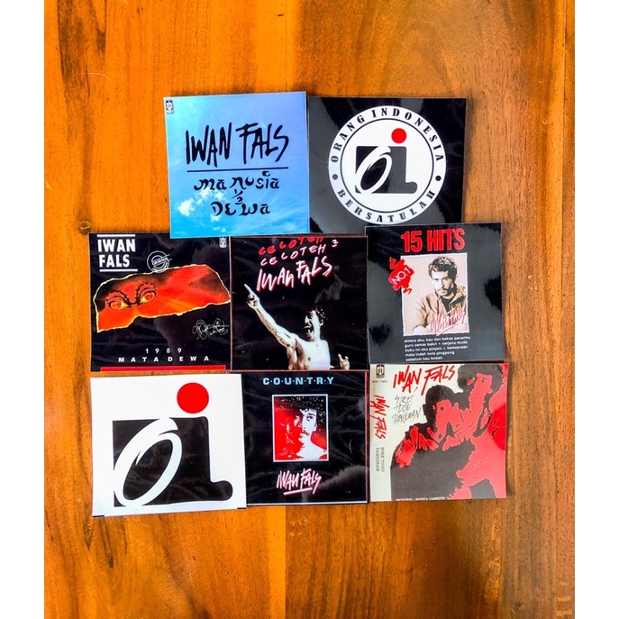 

stiker sticker pack iwan fals oi band indonesia skin laptop hp tumblr helm