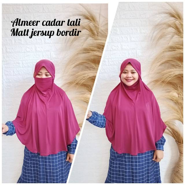 Hijab Niqob/masker tali by Almeer