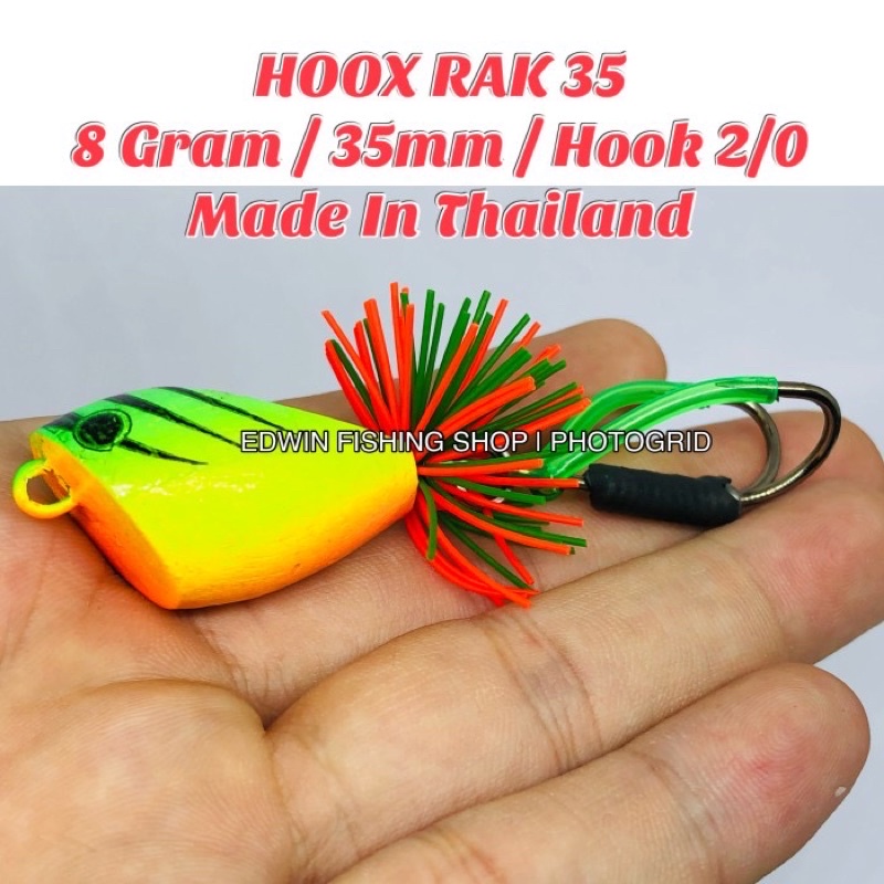 UMPAN GABUS HOOX RAK 35 MADE IN THAILAND
