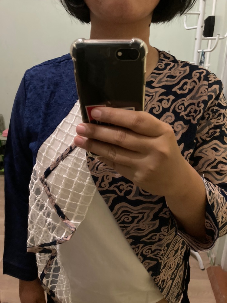 Atasan Batik Dobby 132 Nevy