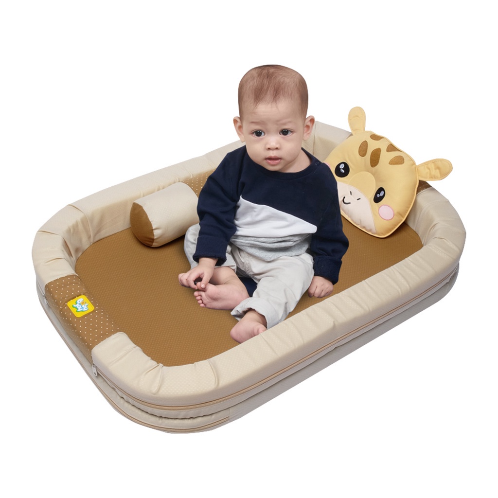 Kasur Bayi Kolam + Kelambu Baby Joy Giraffe Series - BJK4019