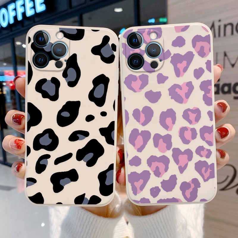 Soft Case Silikon Motif Lukisan Cair Cover Iphone 6S 7 8 Plus SE 2020 XR X XS 11 12 13 Pro MAX