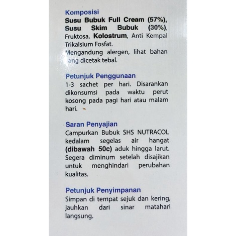 𝗦𝗛𝗦 𝗡𝗨𝗧𝗥𝗜𝗖𝗢𝗟 𝗦𝗨𝗦𝗨 𝗛𝗔𝗝𝗜 𝗠𝗘𝗥𝗞 𝗕𝗔𝗥𝗨 TINGGI KOLOSTRUM UNTUK MENINGKATKAN IMUNITAS-Expired 4 Feb 2024