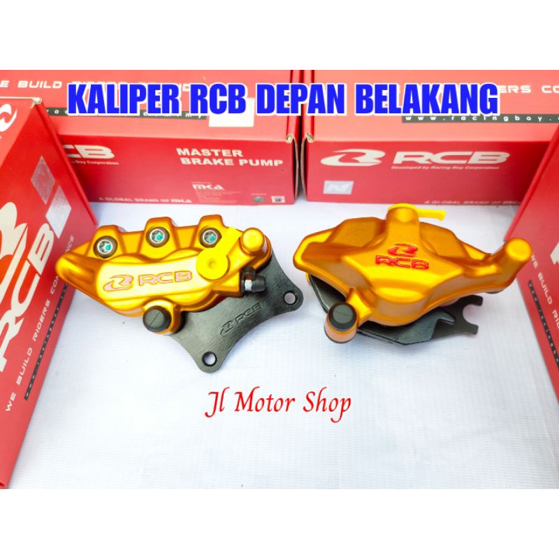 PALA BABI CALIPER KALIPER RCB DEPAN S1 BELAKANG S55 SATRIA FU 150 FACELILT - SATRIA FU BARONG - GSX 150 - SATRIA RU 120 2 TAK DEPAN BELAKANG