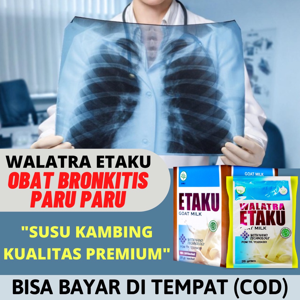 Jual Etaku Obat Bronkitis Radang Paru Paru Batuk Kronis Berkepanjangan