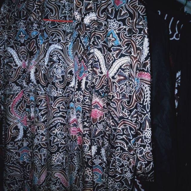Termuraah!!!!!  Kemeja Batik Motif Parang Tunik Kemeja M L Xl