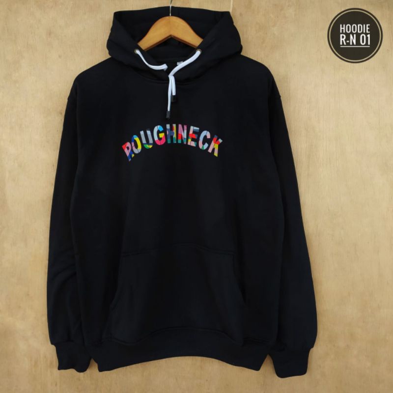 Roughneck H264 Sig Color Chalk Black Hoodie !!
