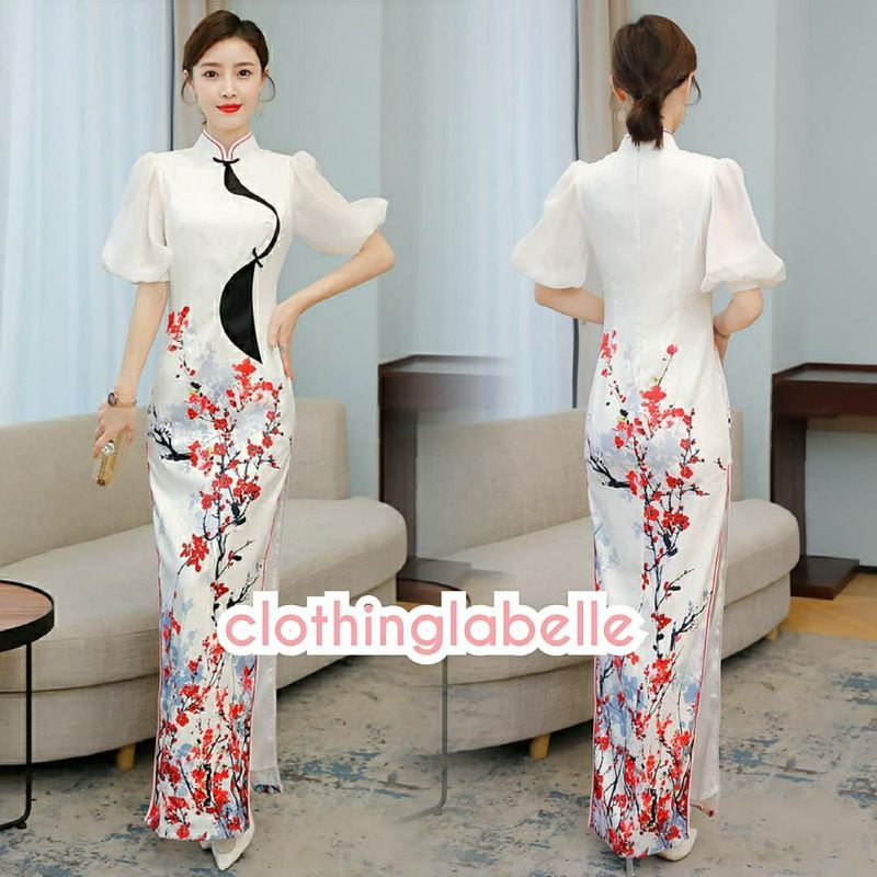 cheongsam sangjit party dress