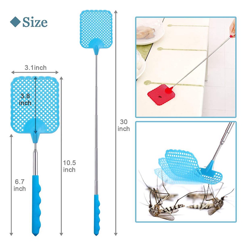 Tepokan Lalat Nyamuk Plastik Pemukul Hewan Serangga Manual Fly Swatter Sri