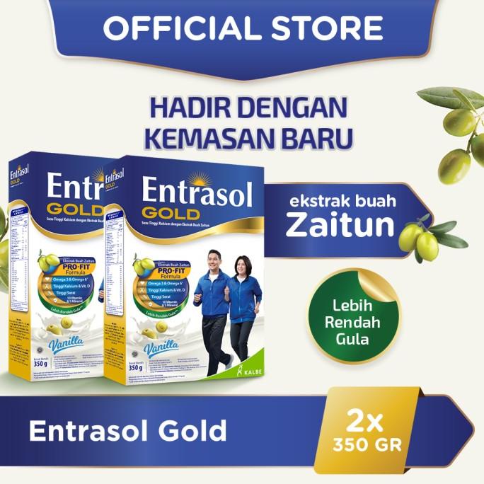 

[COD] Entrasol Twinpack Gold Vanilla 350g [COD]
