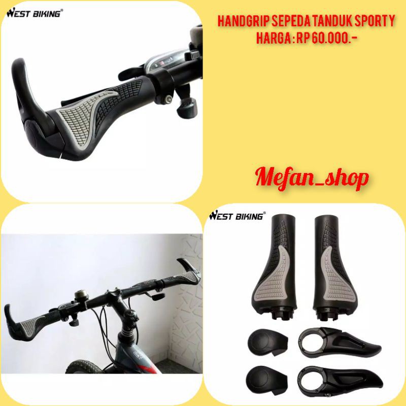 HANDGRIP SEPEDA TANDUK SPORTY