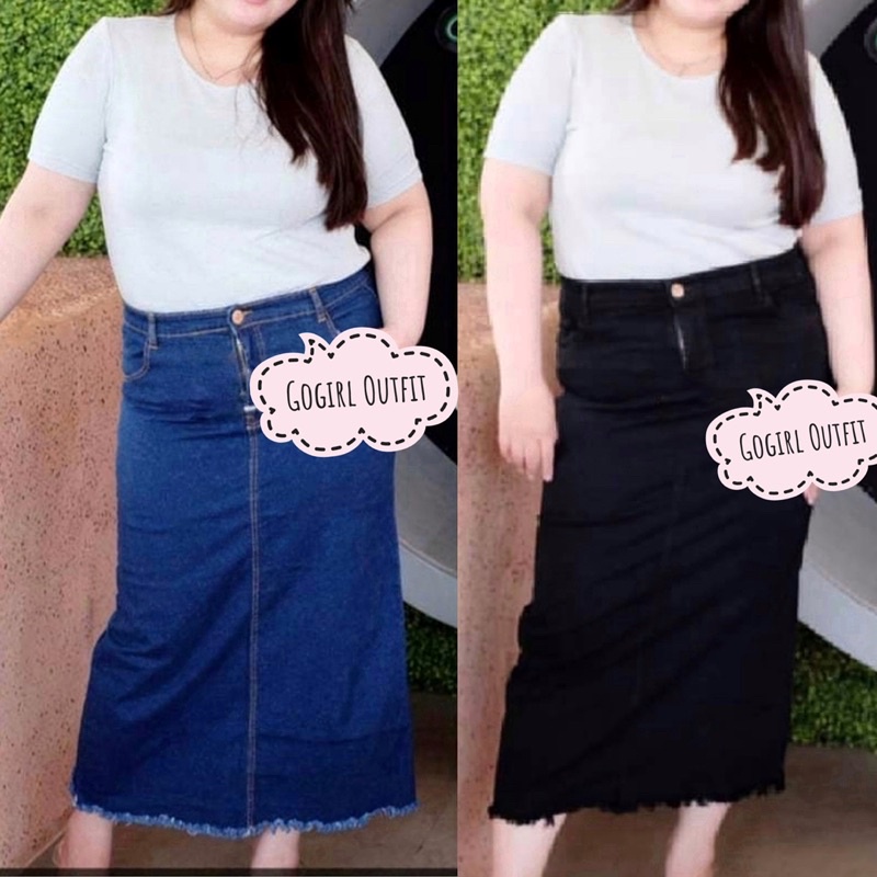 Rok Jeans Jumbo | Rok Jeans Span Jumbo | Rok Jeans 7/9 Jumbo | Rok Jeans Panjang
