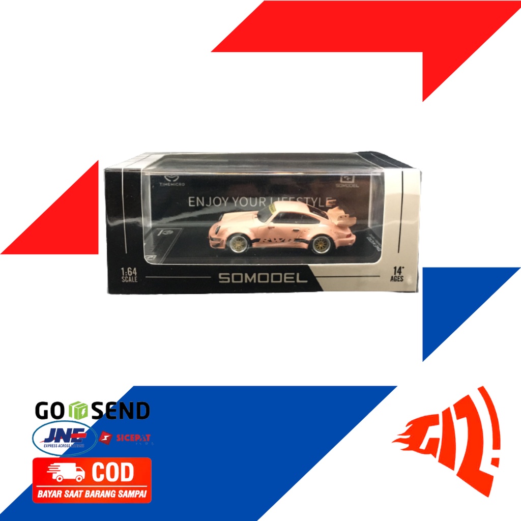 TIMEMICRO x SOMODEL Porsche 934 RWB 1:64