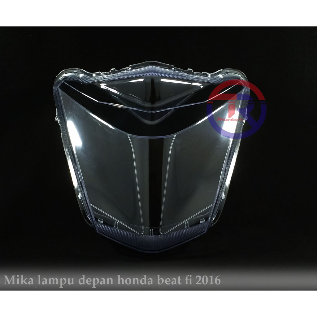 mika kaca lampu depan honda beat fi new 2016