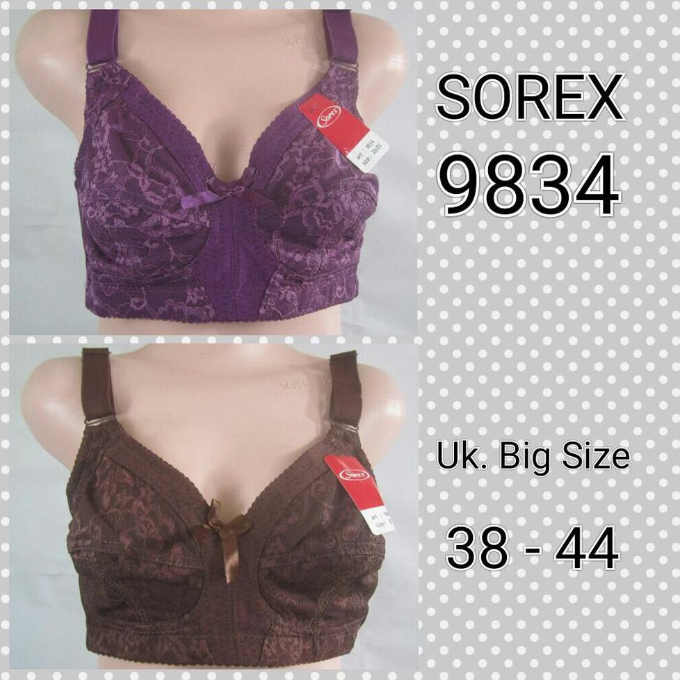BH / Bra Big Size Tanpa Kawat Sorex 9834