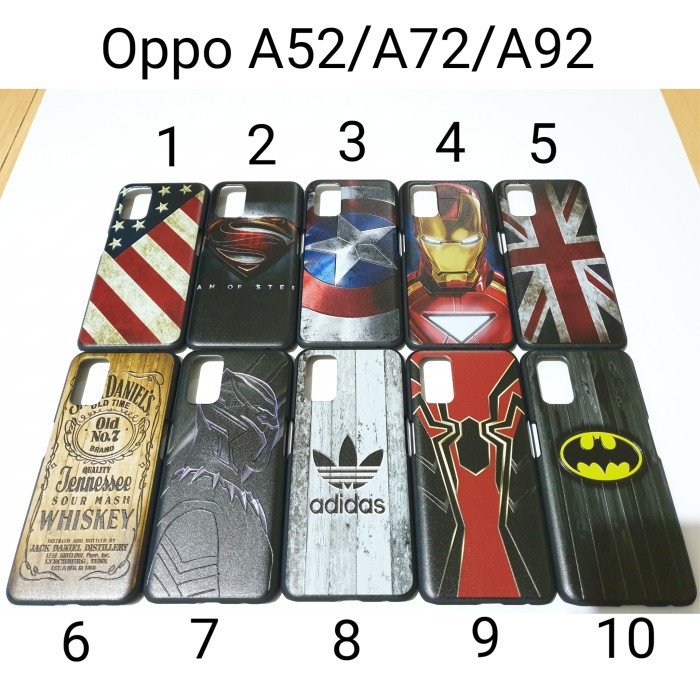 Hardcase Karakter For Oppo A52 /A72 back case Hard Case Oppo A92 2020 KARAKTER