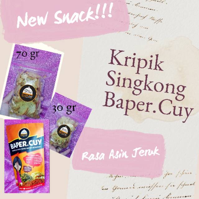 

Snack BAPER.CUY Kripsingkong 30 gr