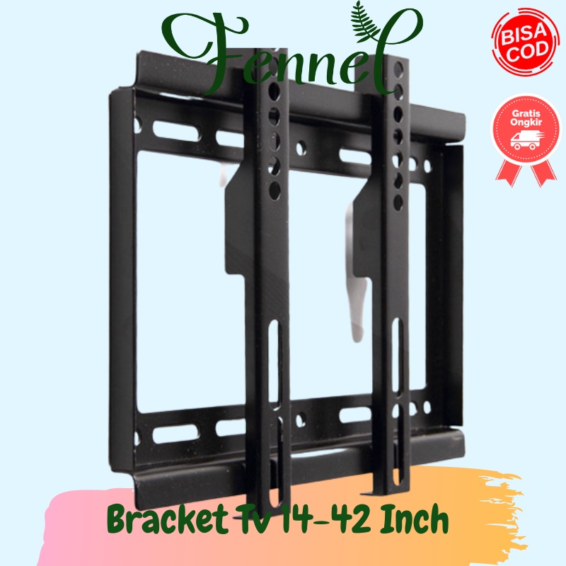 Bracket TV Tempel 1.3mm Thick 200 x 200 Pitch 4.5cm 14-42 Inch TV HMP-60O