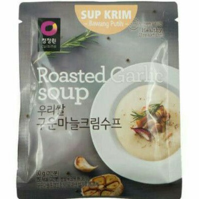 

chung jung one roasted garlic soup 60 gr - sup krim rasa bawang