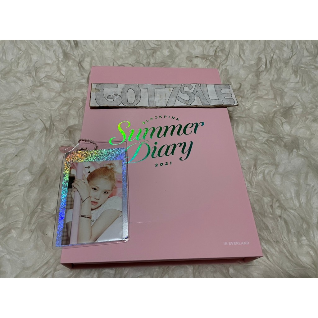 BLACKPINK SUMMER DIARY 2021 IN EVERLAND / BLACKPINK SUMDI 2021 ROSE PHOTOCARD SUMMER DIARY