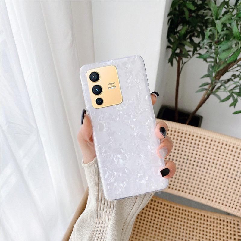 Vivo V23 5G V23 Pro Case Bahan Tpu Motif Kerang Berkilau