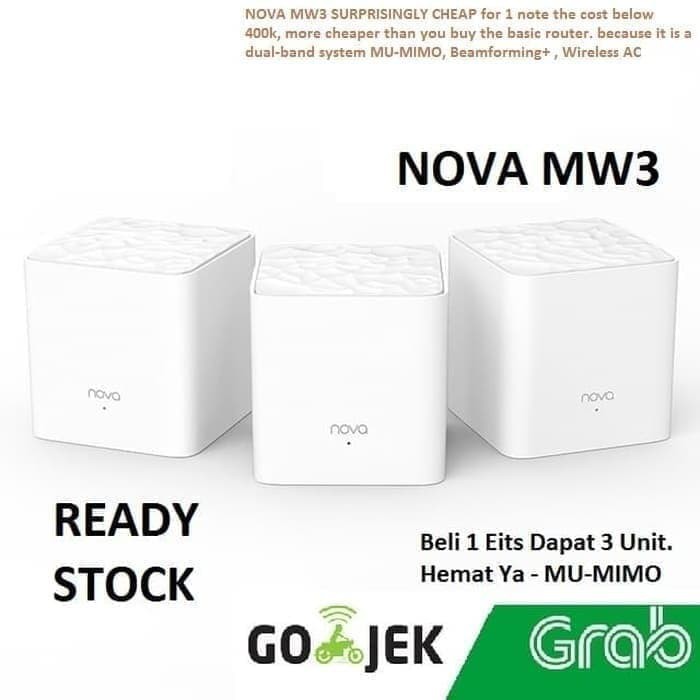 TENDA NOVA MW3 - TENDA MW3 WHOLE HOME MESH WIFI SYSTEM