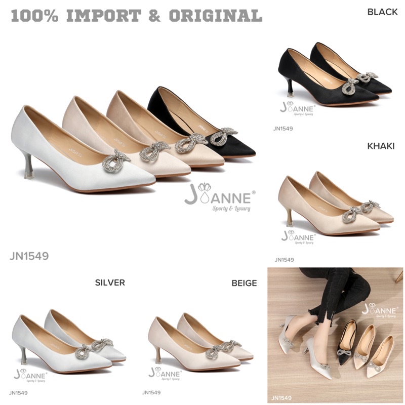 [ORIGINAL] JOANNE High Heels Shoes Sepatu Wanita #JN1549