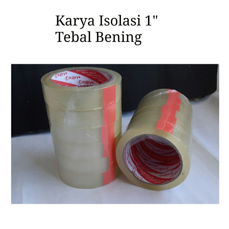 

Isolasi/Selotip Sedang Karya 1 Inch