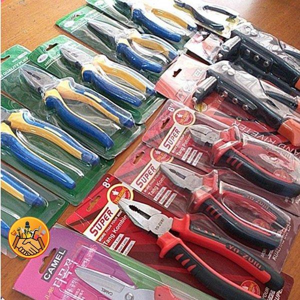 Paling Terpopuler Tang Potong Lancip Kombinasi Rivet Rifet Buaya Las 600 Kawat 6 7 8 Camel Yozuri Vi