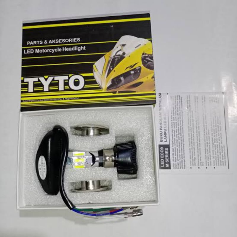 Lampu LED TYTO 6SISI & 3SISI PUTIH