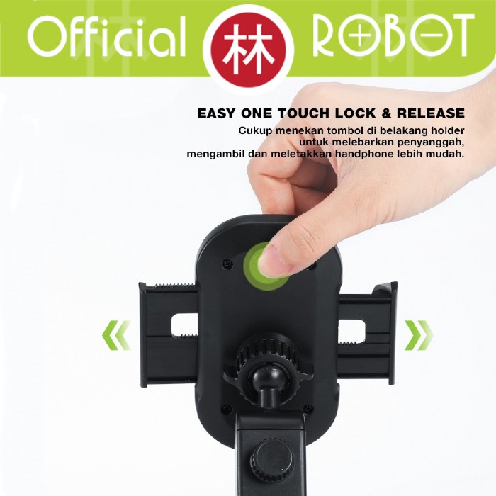 Robot RT-CH12 Suction Cup Automatic Lock Car Holder