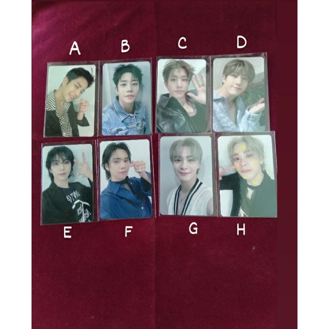 OFFICIAL PHOTOCARD ASTRO BENEFIT MJ JINJIN MOONBIN ROCKY