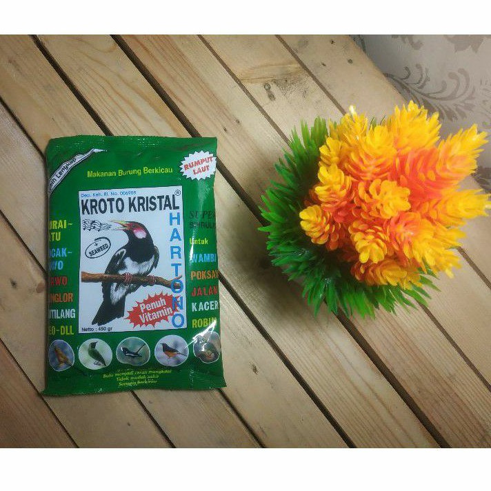 Pakan burung Kroto Kristal makanan burung kroto