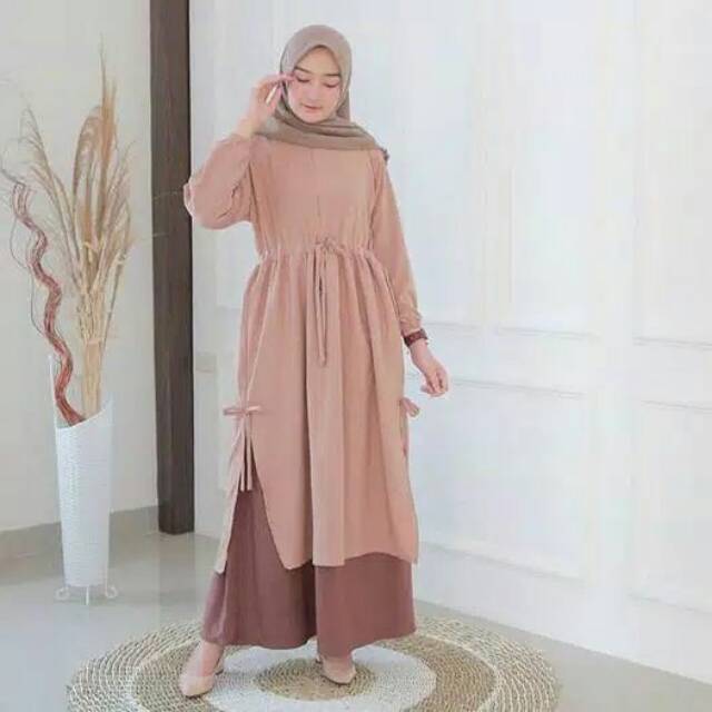 GAMIS SETELAN / Sanita Set Mocca