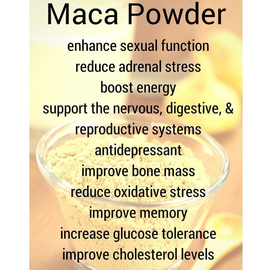 Raw Organic Maca Powder (250gr)