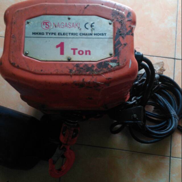 ELECTRIC HOIST 1 TON 6 METER KATROL ELEKTRIK 1 TON 6 METER