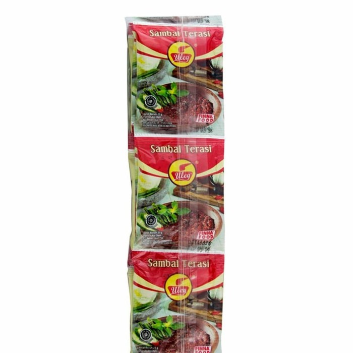 

Sambal Terasi Uleg 1 Renceng (10 Sachet x 20 Gram)