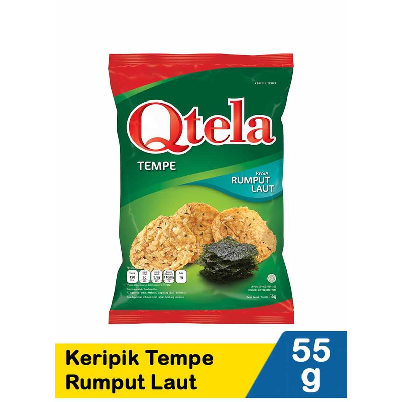 

Qtela Tempe Rumput Laut 55 GR