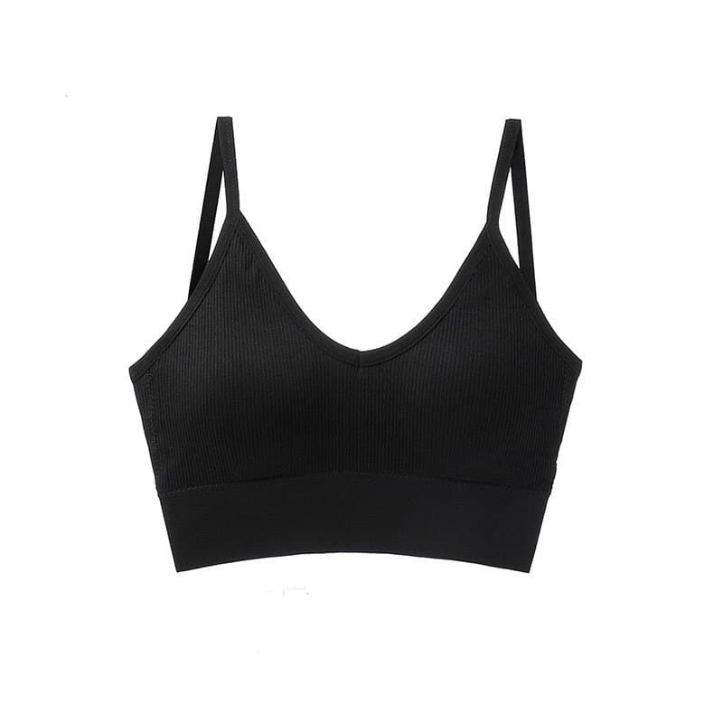 LOVE FASHIONBra Wanita Model One-Piece Bra Bralette Push Up dengan Bahan Tipis dan Bergaya Sexy Kore BRA15