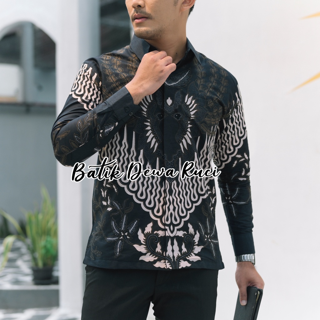 Batik Pria ASTOGUNO Full Furing Katun Halus Size M-XXL High Quality